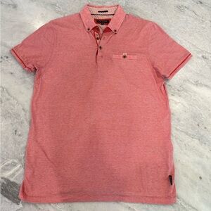 Ted Baker Men’s short sleeve polo, EUC